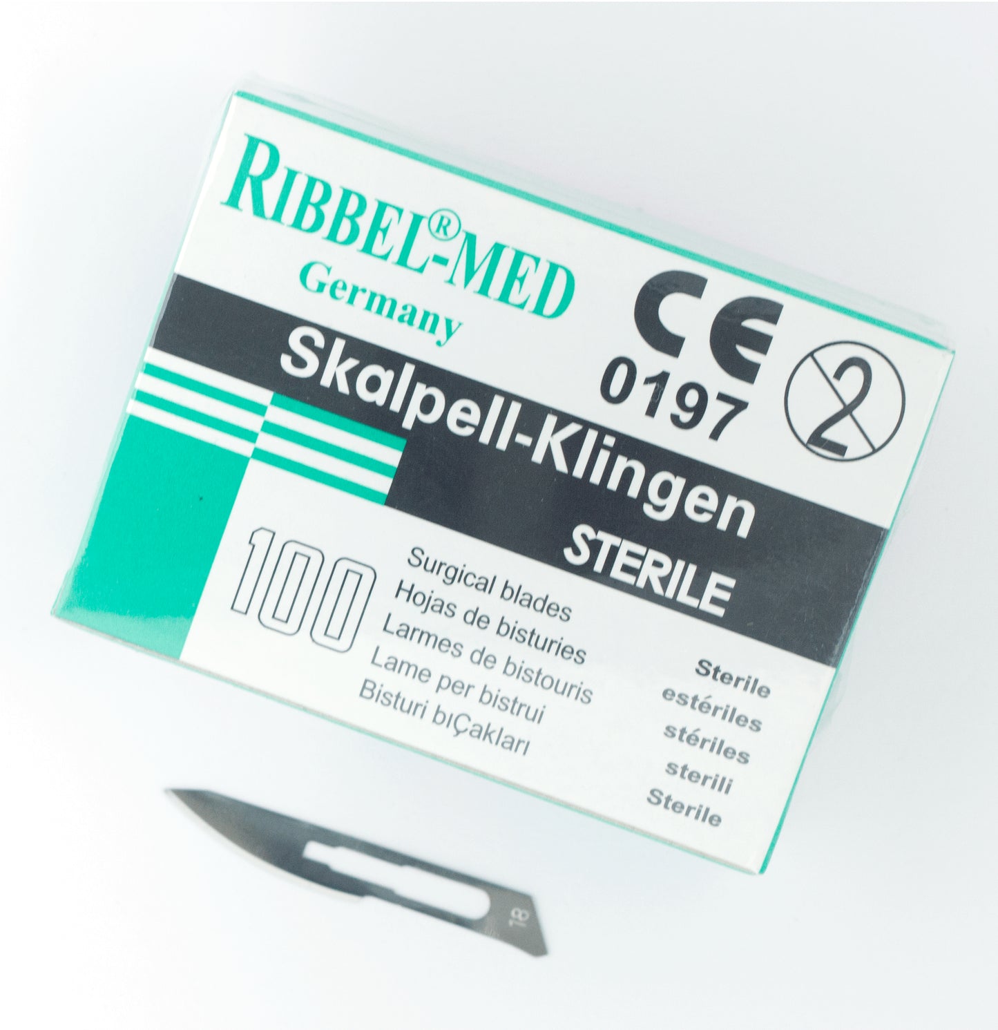 Scalpel holder blades No. 18 for handle No. 4