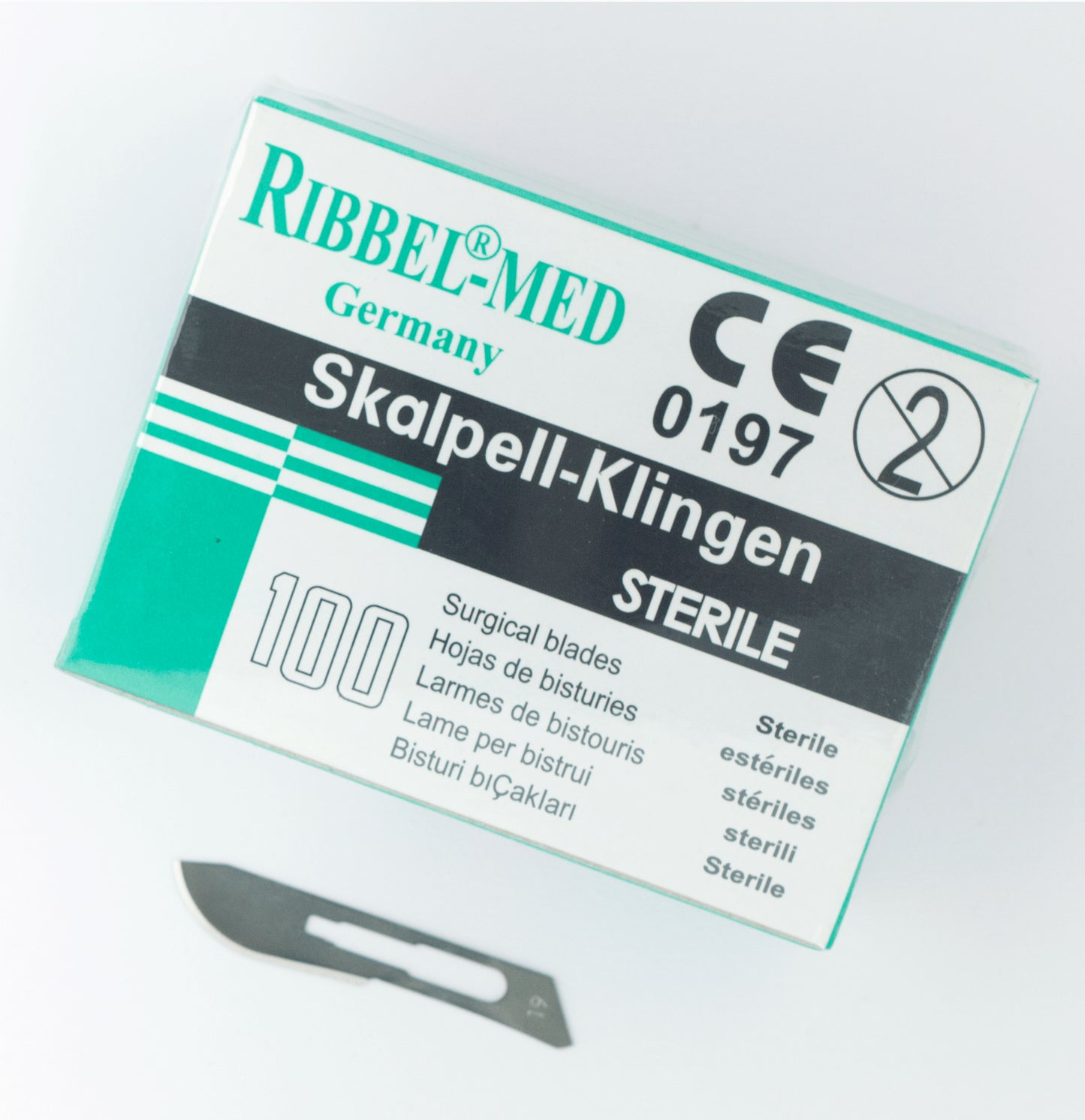 Scalpel holder blades No. 19 for handle No. 4