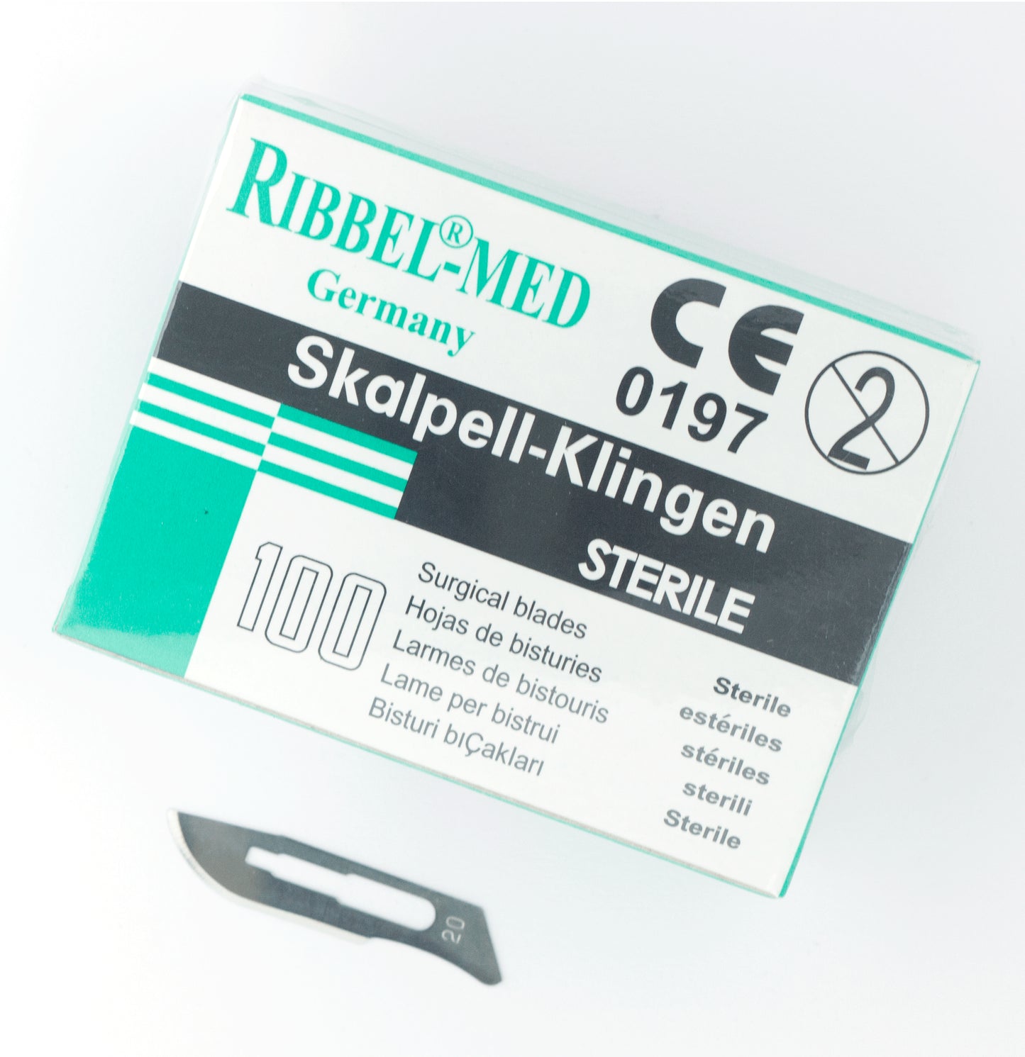Scalpel holder blades No. 20 for handle No. 4