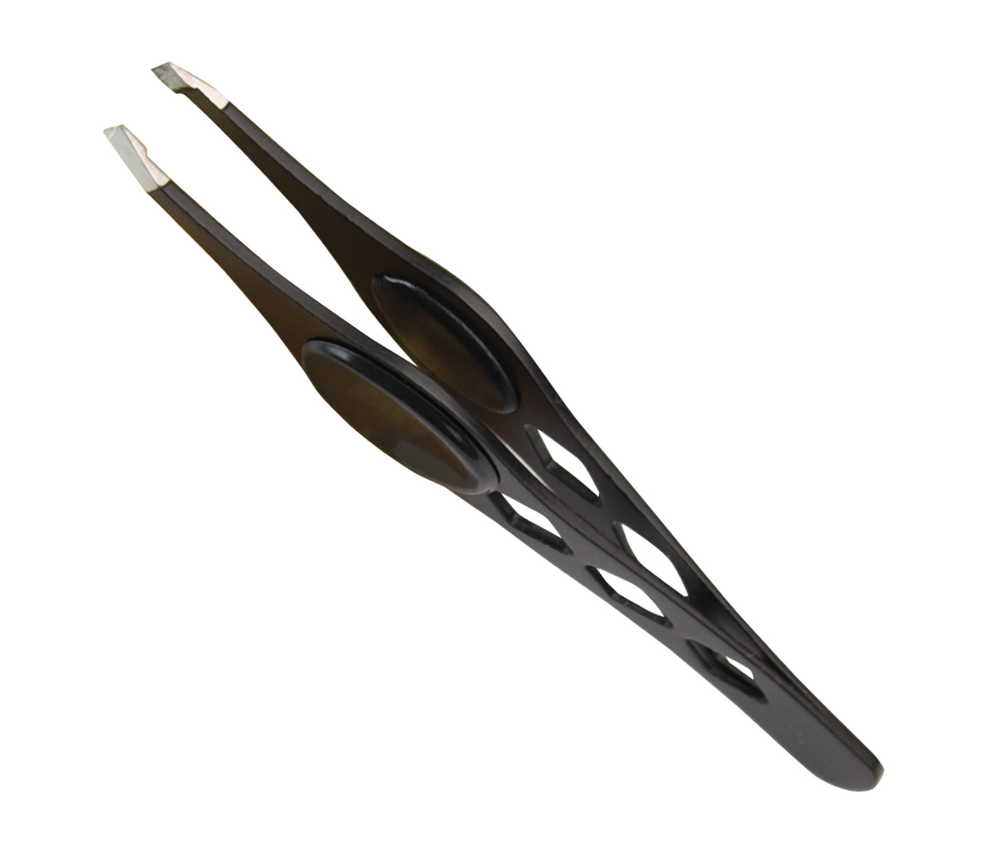 Tweezers with black handle