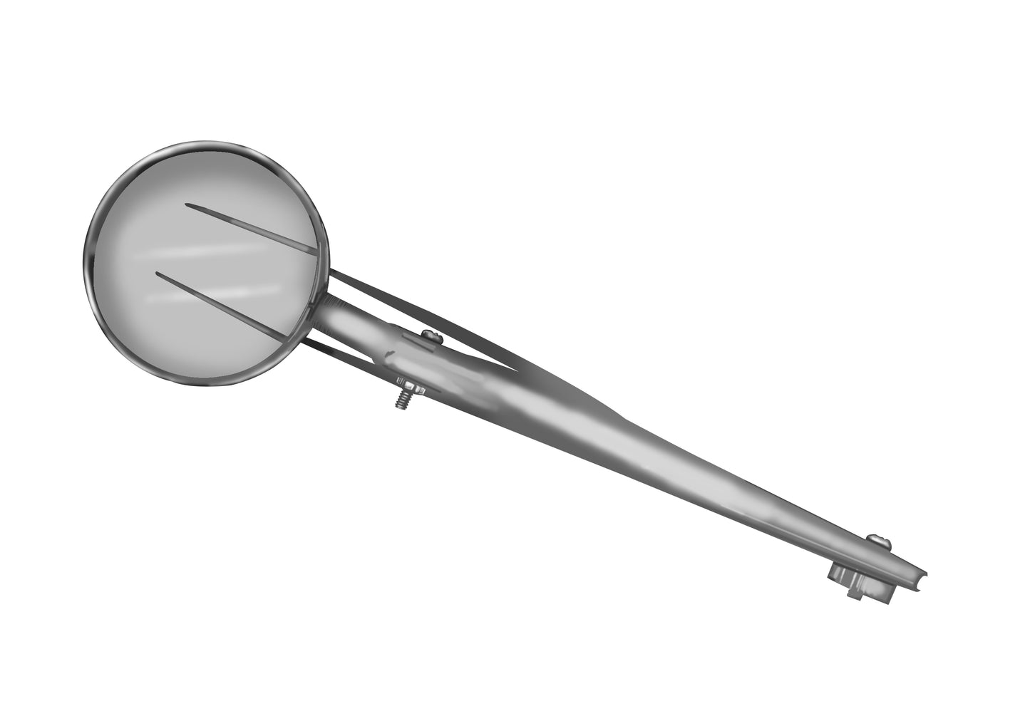 Lupenpinzette 11 cm, spitz