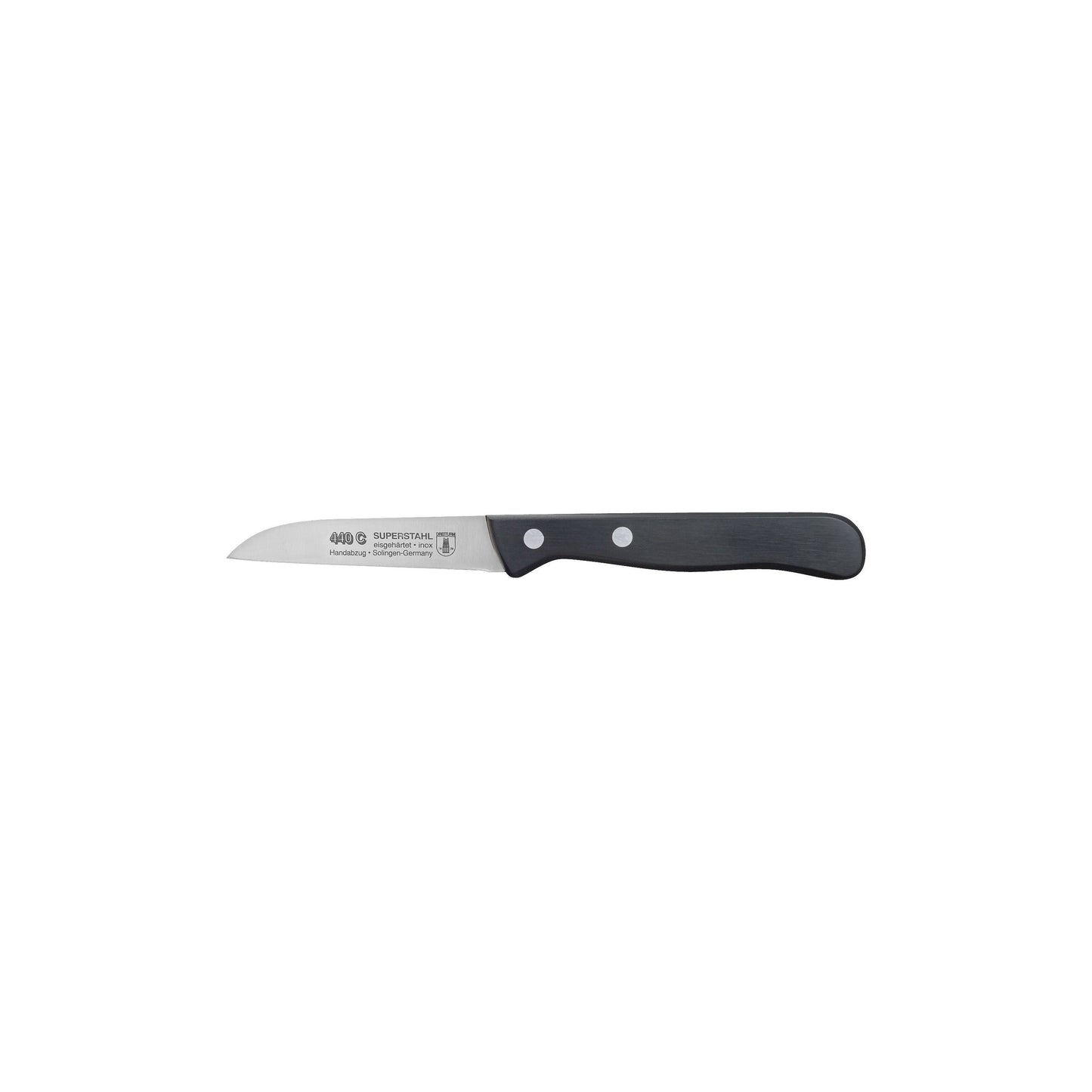 Solinger Gemüsemesser 440C schwarz