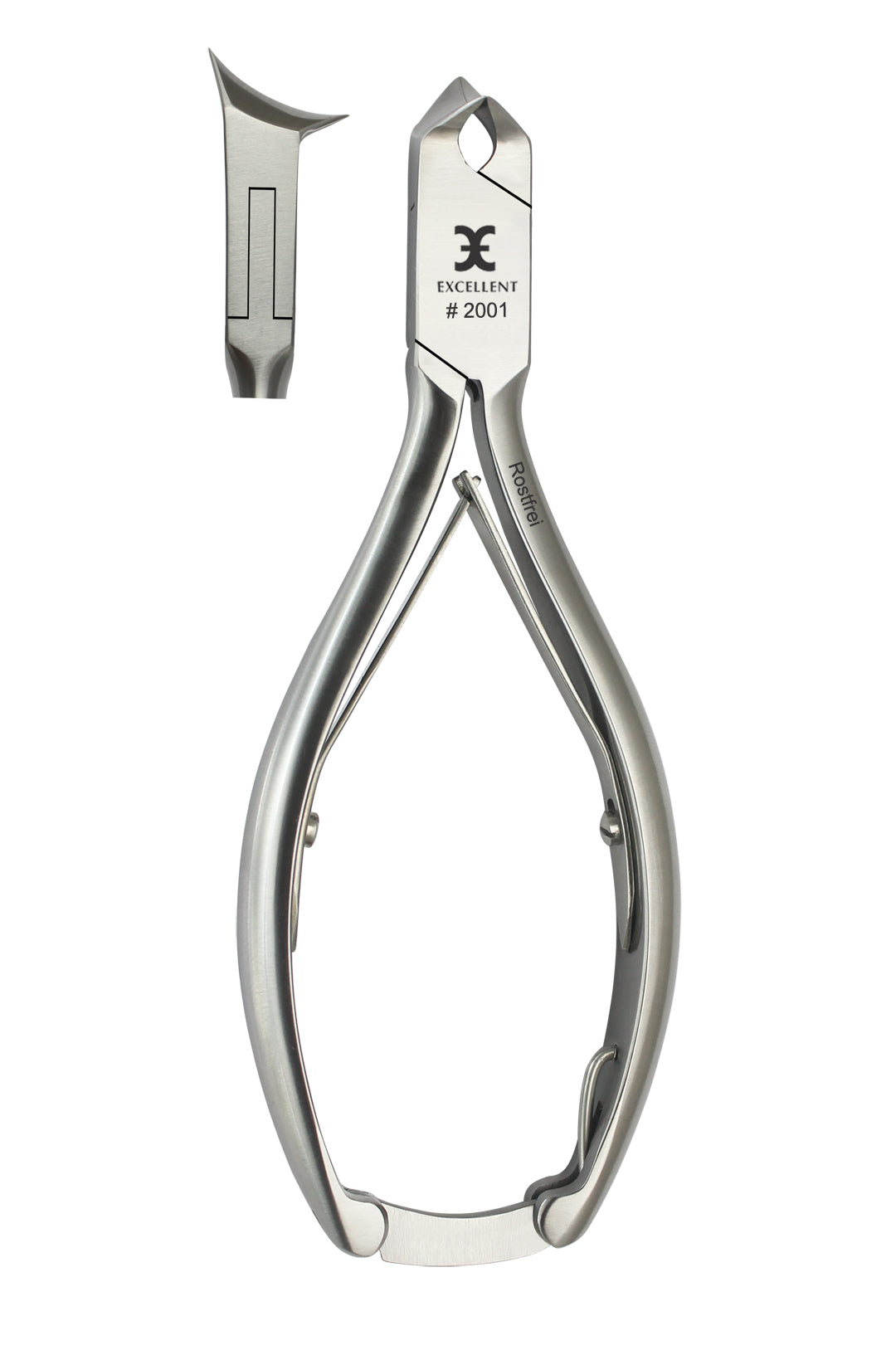 Excellent Kopfschneider 14 cm, Schneide flammspitz, Länge 23.0 mm Kopie