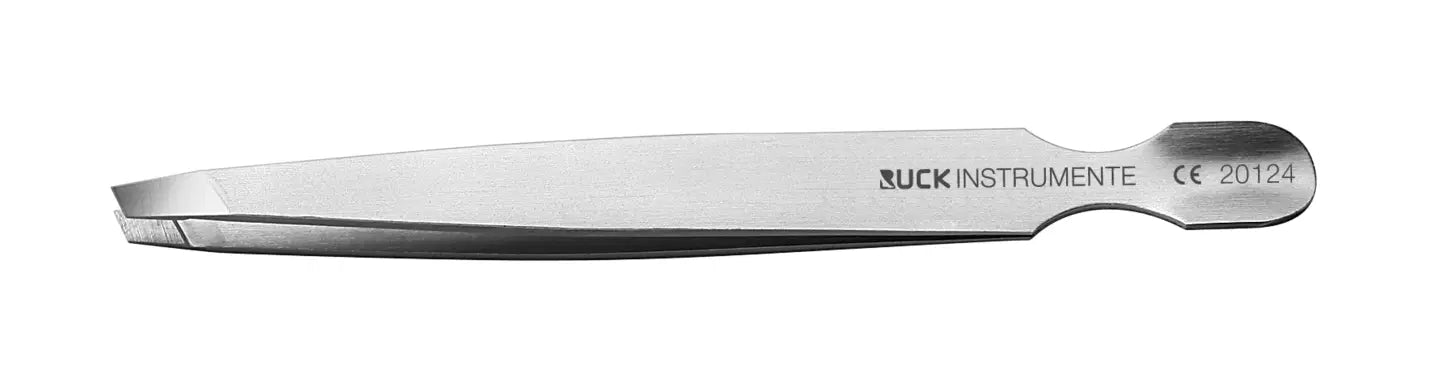 RUCK® Pinzette mit Nagelhautschieber
