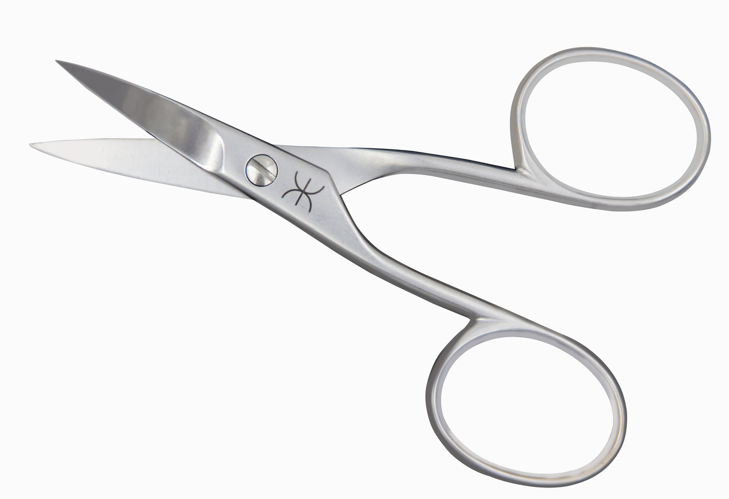 Left-handed nail scissors