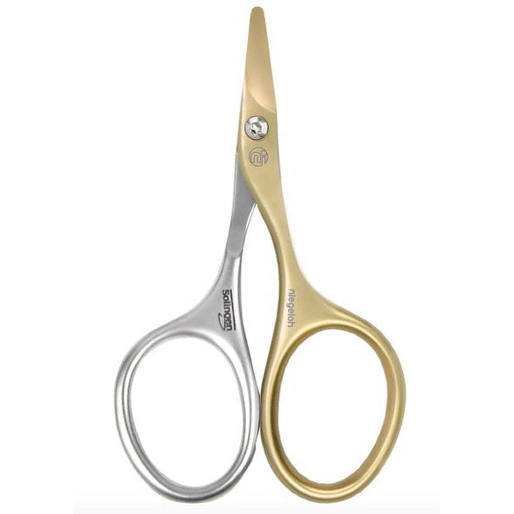 Babyschere Inox style Titanium, gold, selbstschärfend
