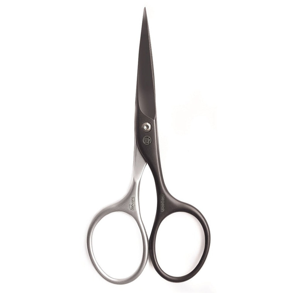 Bartschere Inox style Titanium, schwarz