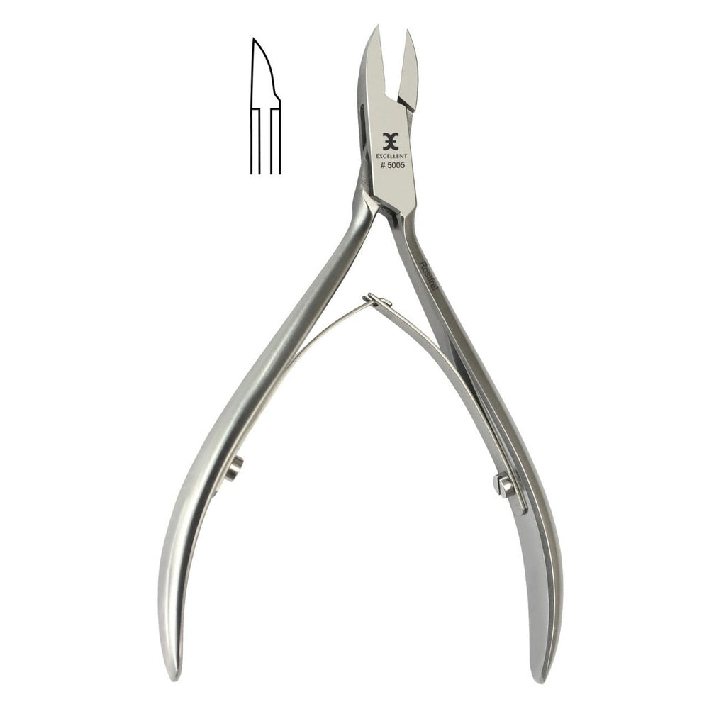 Eckennagelzange 13 cm - Modell Schneide schlank