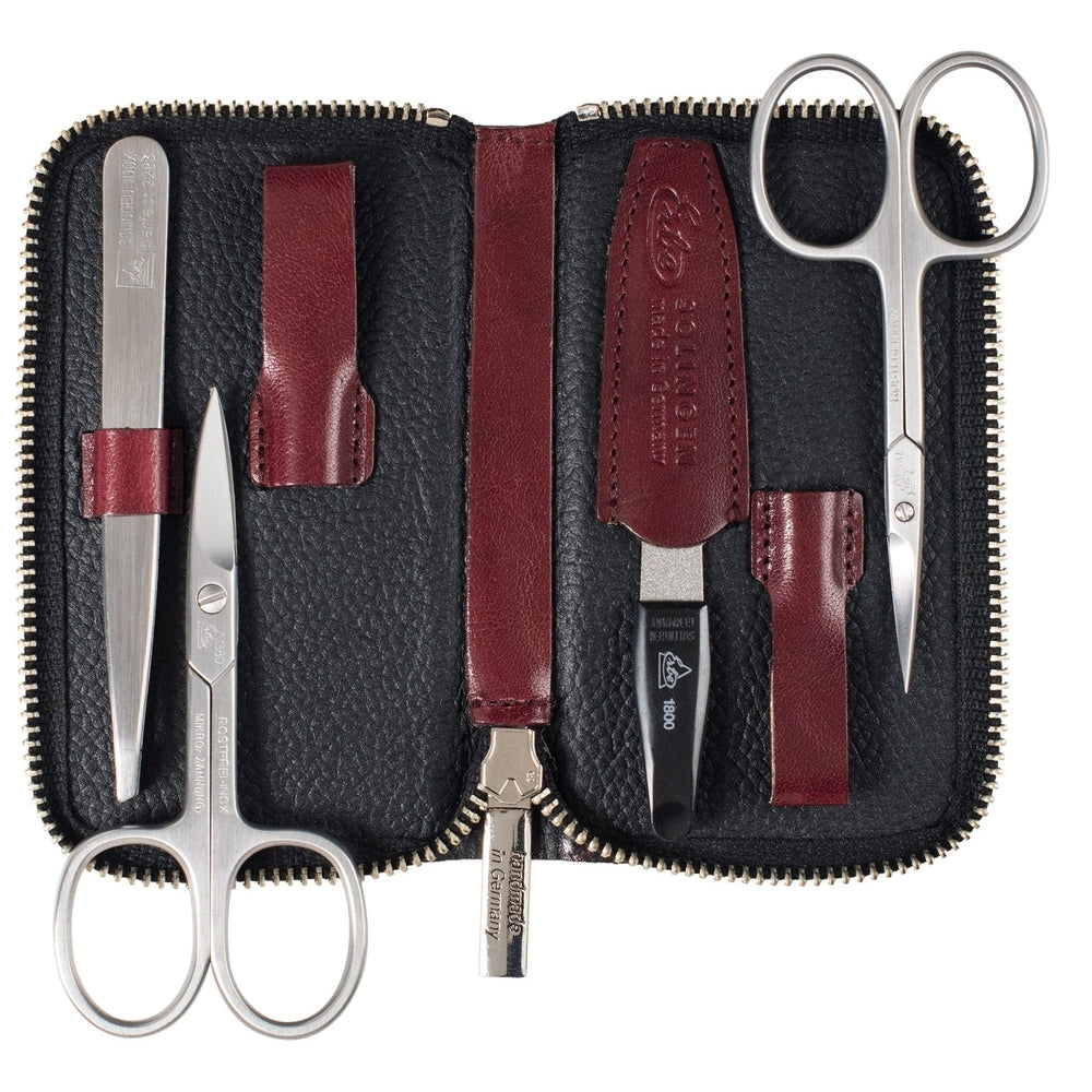 Erbe Manicure Reissverschlussetui inox Mon Cherie 4-teilig