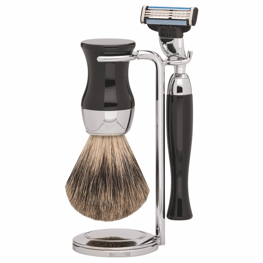 Erbe Vienna Rasierset Gillette Mach3 Schwarz 3-teilig