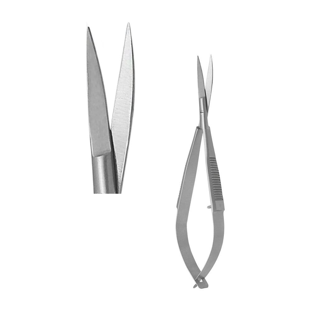 Federhautschere lang & extra feine Spitze