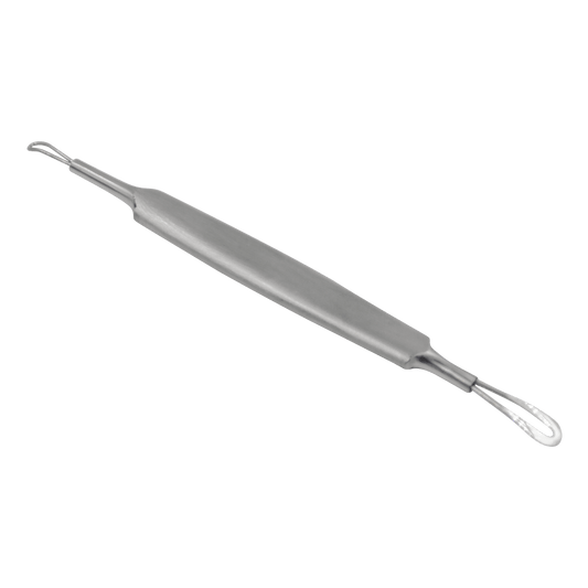 Komedonenheber & Mitesserentferner oval mit Doppelschlinge