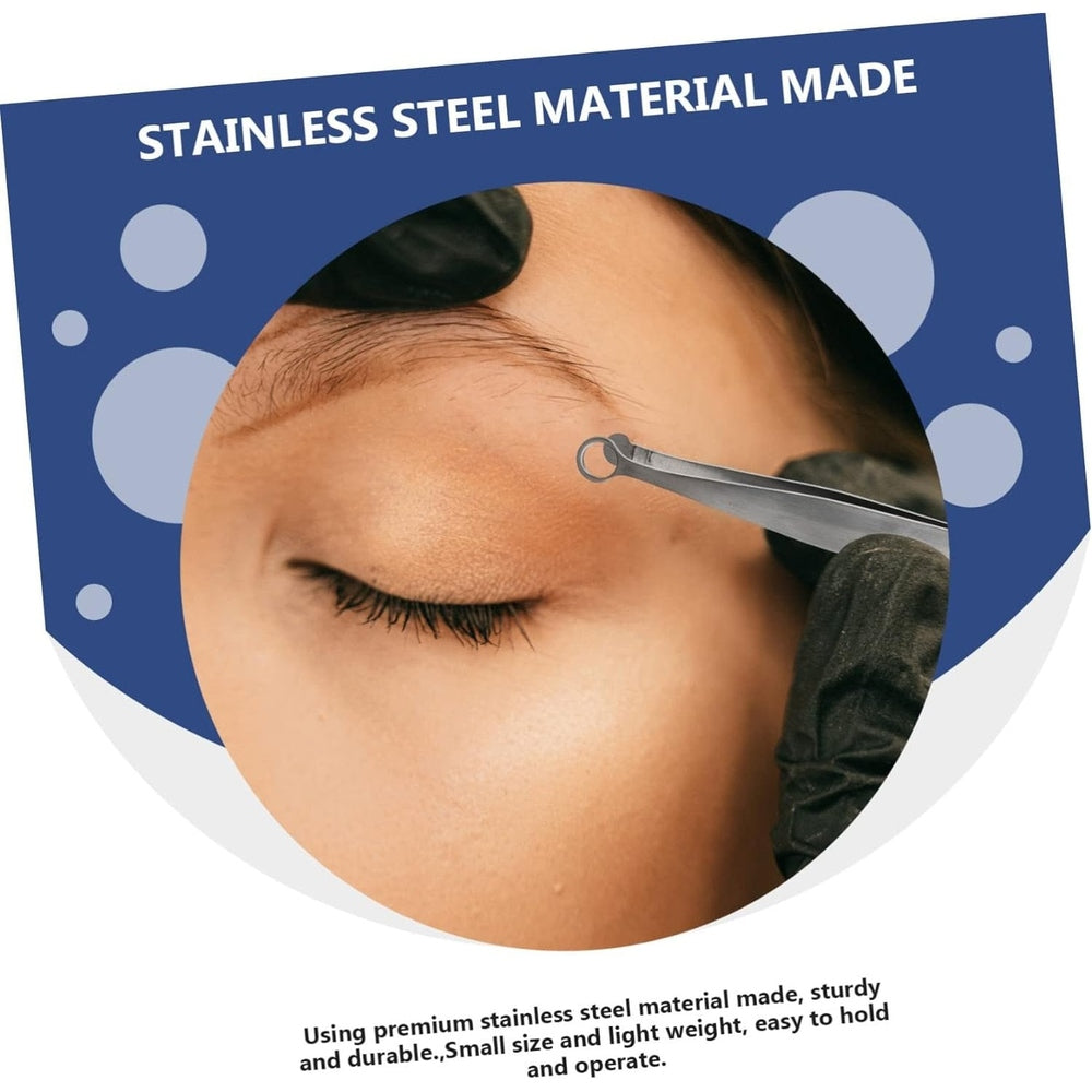 Kugelhalterpinzette - vorne runde Kerbung