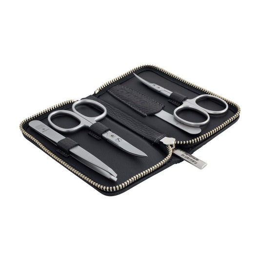 Dovo Pflege-Etui Nr. 5 mit Nagelschere, Hautschere, Pinzette und Nagelfeile – Ansicht 2