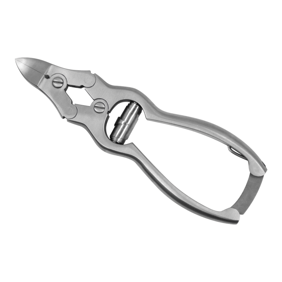 Mini lever-action nail nippers