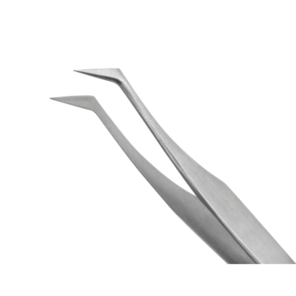Minipinzette gebogen & flach