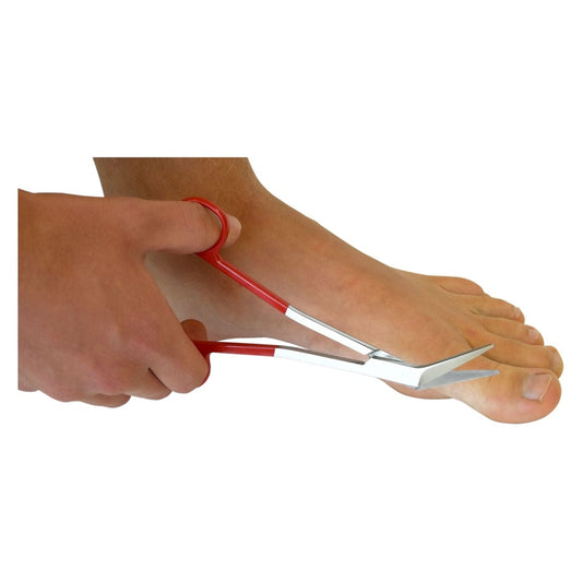 NEU: Zehennagelschere mit gewinkelten Schenkeln