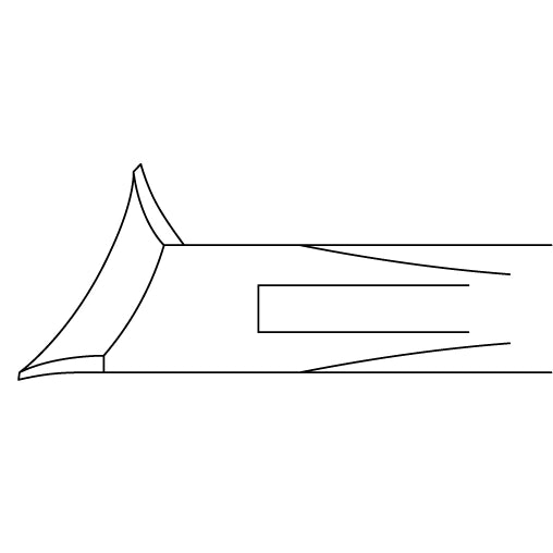 RUCK® Trapez Kopfschneider extra lange Schneide