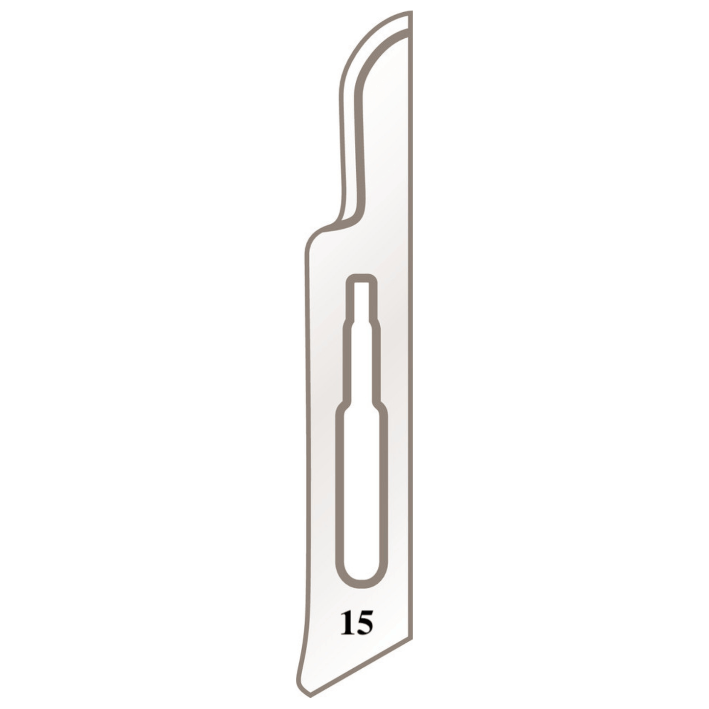 Skalpellhalter Klingen Nr. 15 für Griff Nr. 3