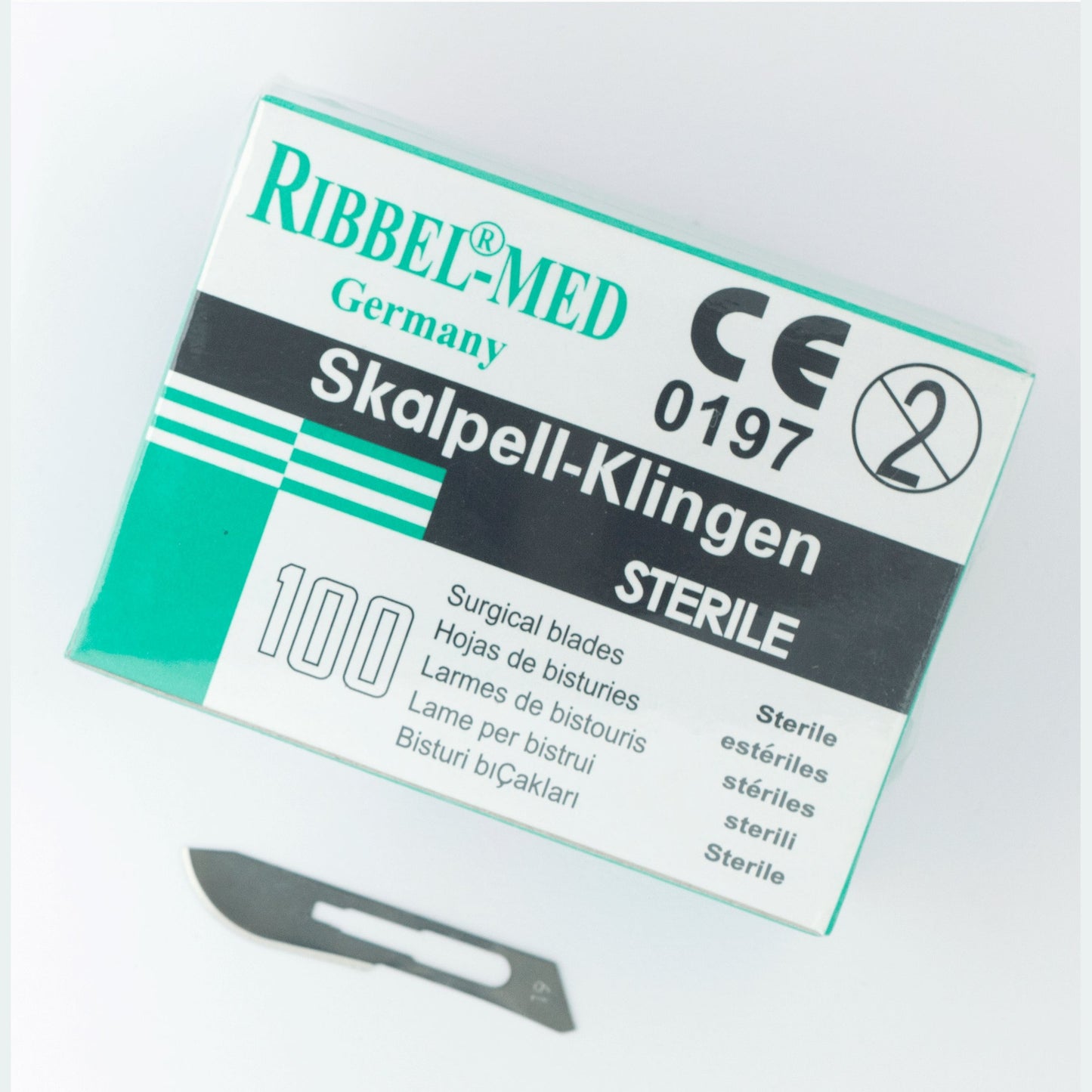 Skalpellhalter Klingen Nr. 19 für Griff Nr. 4
