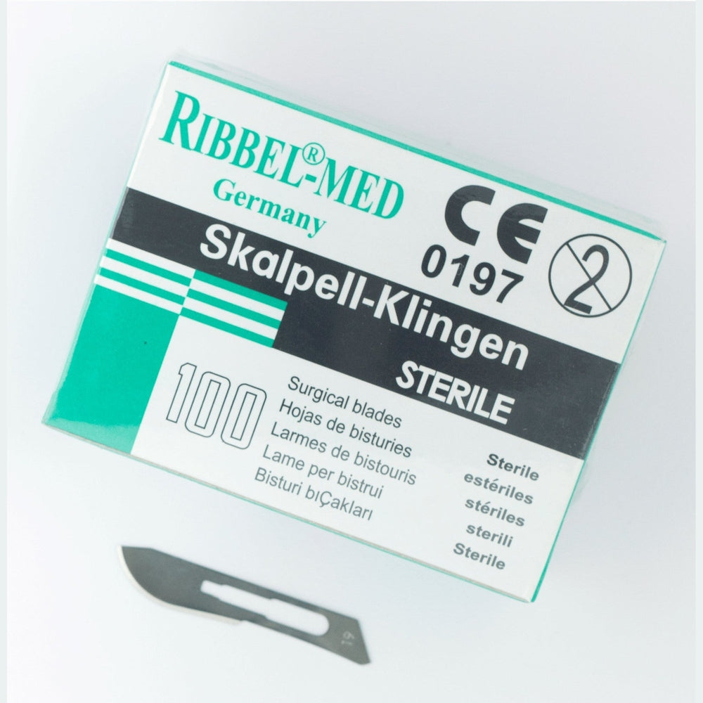 Skalpellhalter Klingen Nr. 19 für Griff Nr. 4