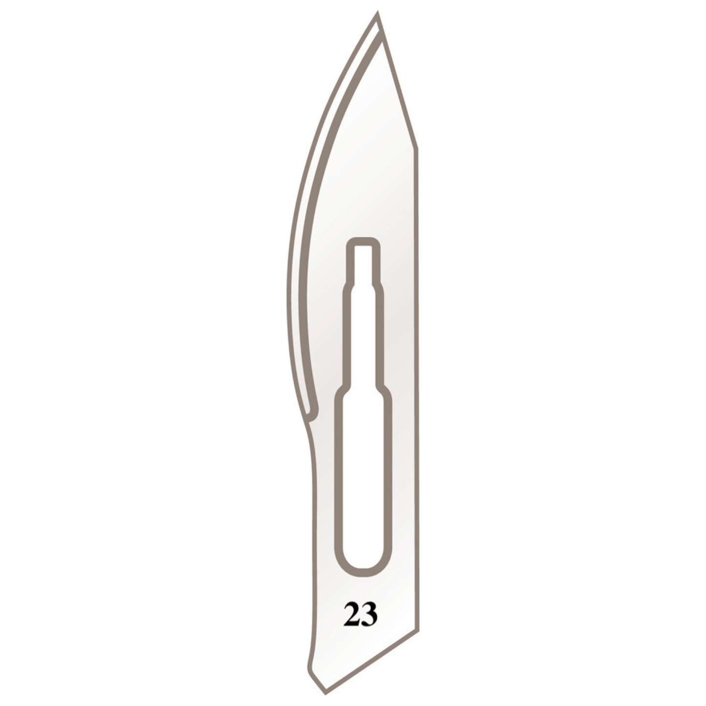 Skalpellhalter Klingen Nr. 23 für Griff Nr. 4