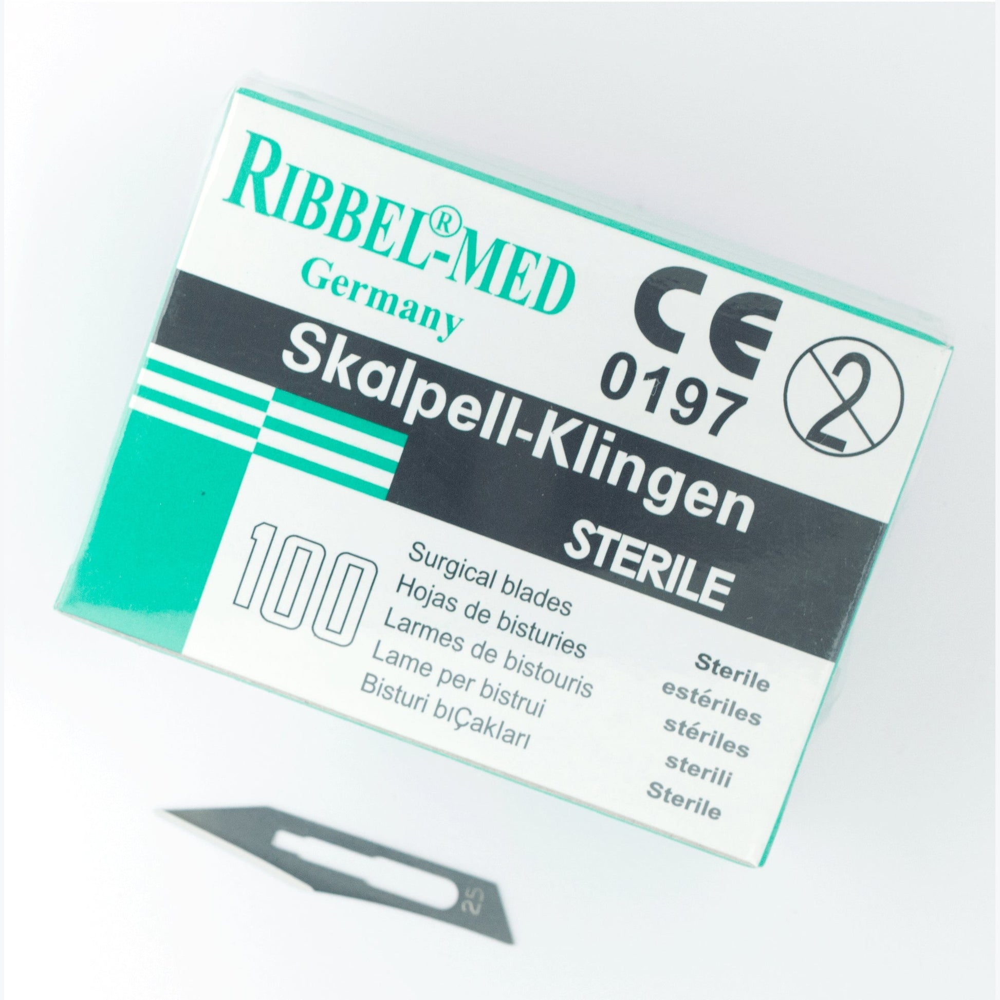 Skalpellhalter Klingen Nr. 25 für Griff Nr. 4