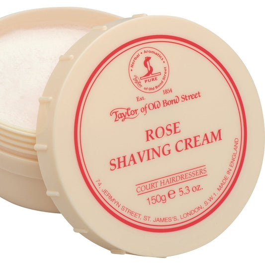 Taylor of Old Bond Street Rose Rasiercreme Bowl – Nassrasur, Ansicht 2