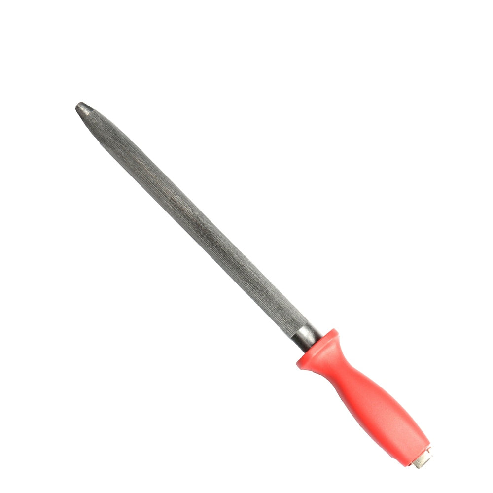 Wetzstahl aus Edelstahl flach/breite Klinge