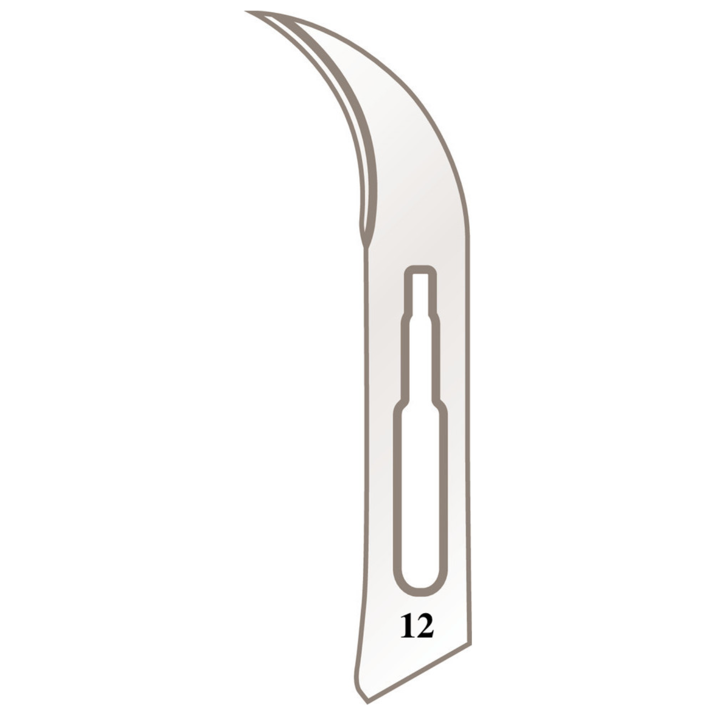 Scalpel holder blades No. 12 for handle No. 3