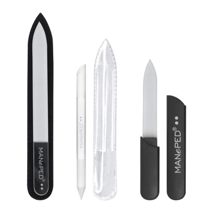 Glasnagelfeilen - 3er-Set/Made in EU