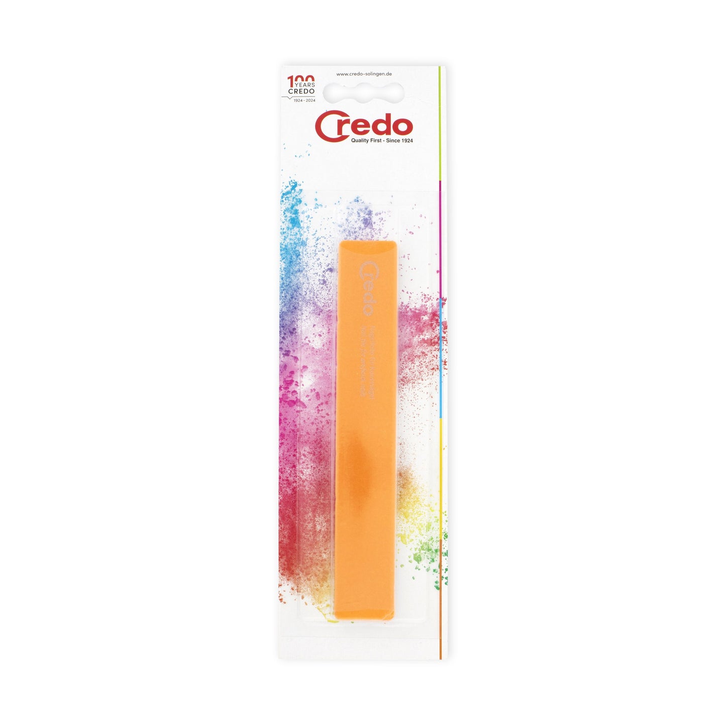 Profifeile für weiche Nägel, 180mm, orange