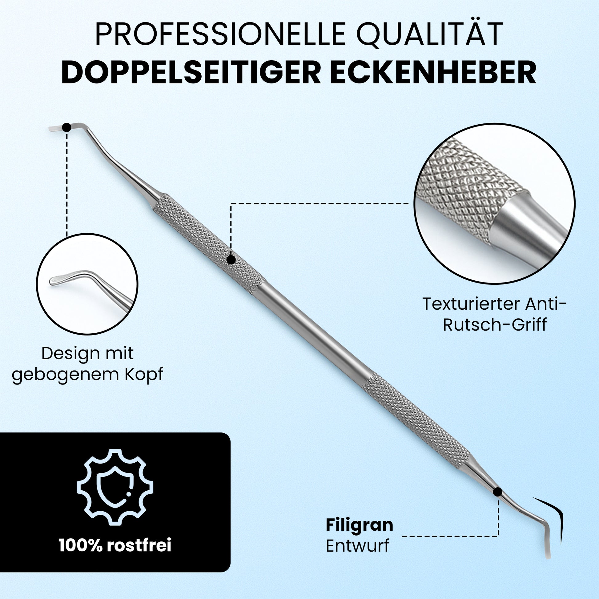 Eckenheber beidseitig