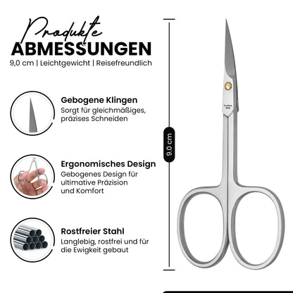 Hautschere - gebogene Spitze
