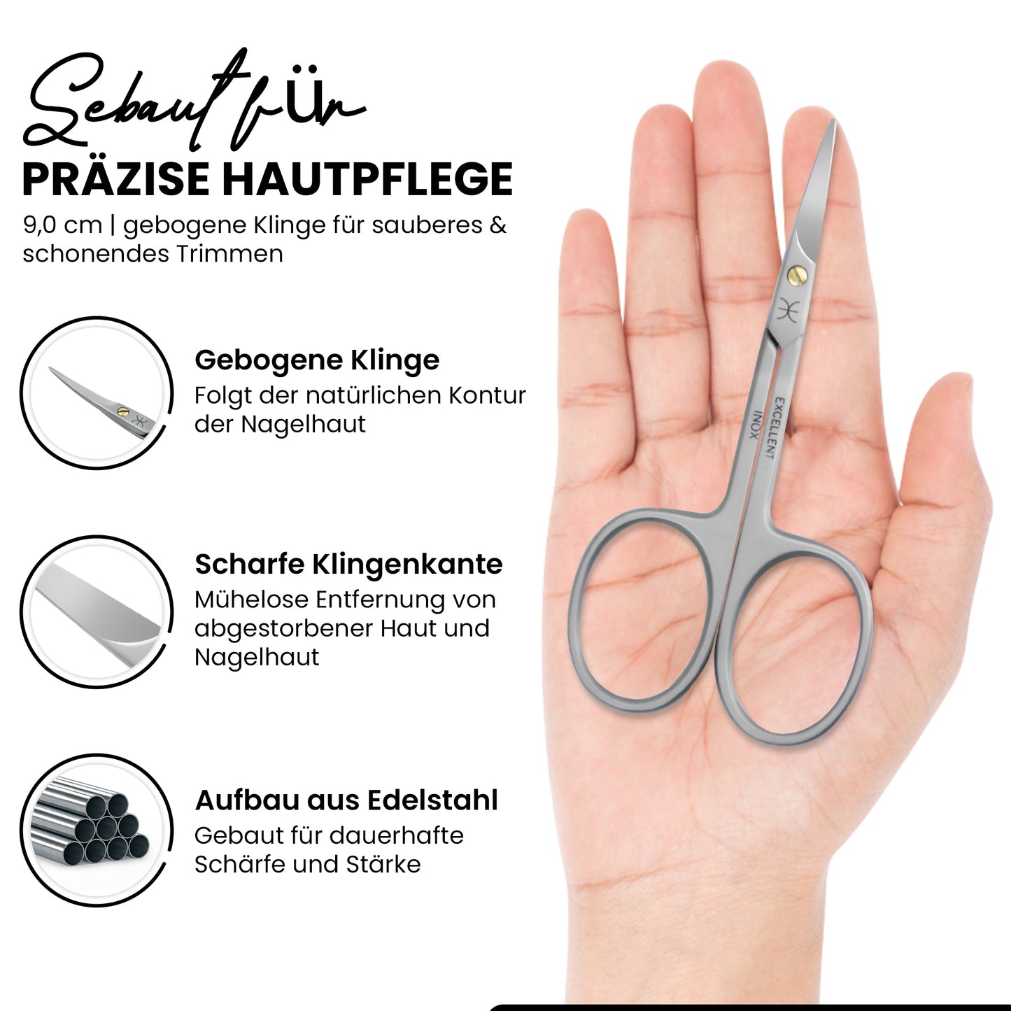 Excellent Hautschere - Kindernagelschere - abgestumpft