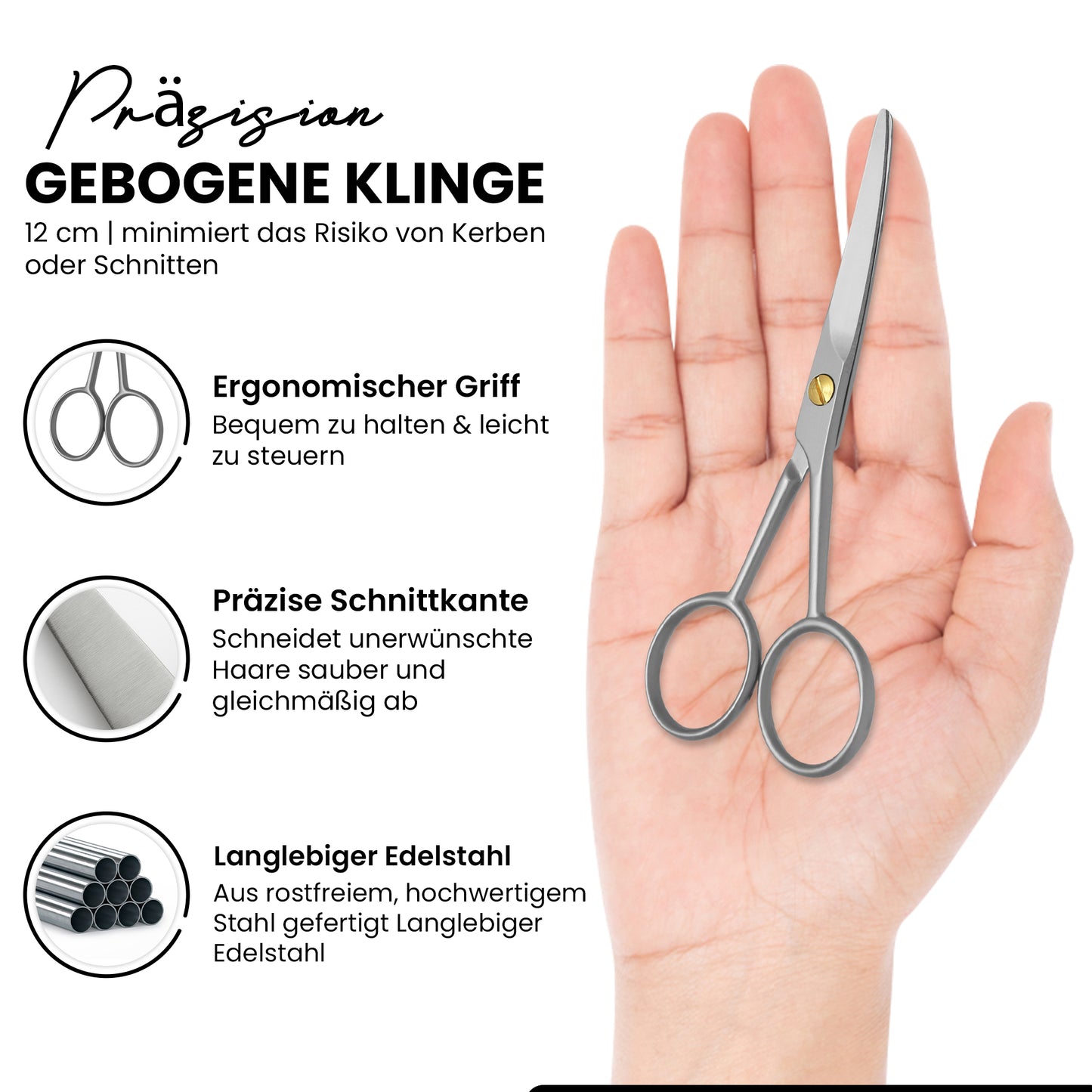 Nasen- und Ohrhaarschere