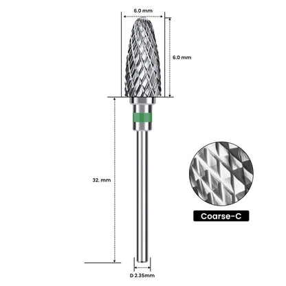 Nagelfräser Bit Hartmetall Coarse-C