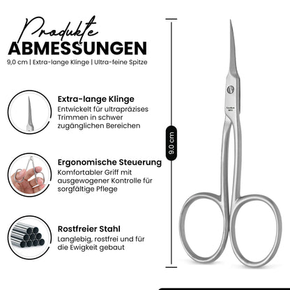 Hautschere extra lang & superspitz