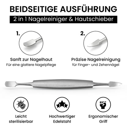 Nagelreiniger und Nagelpusher - doppelseitig