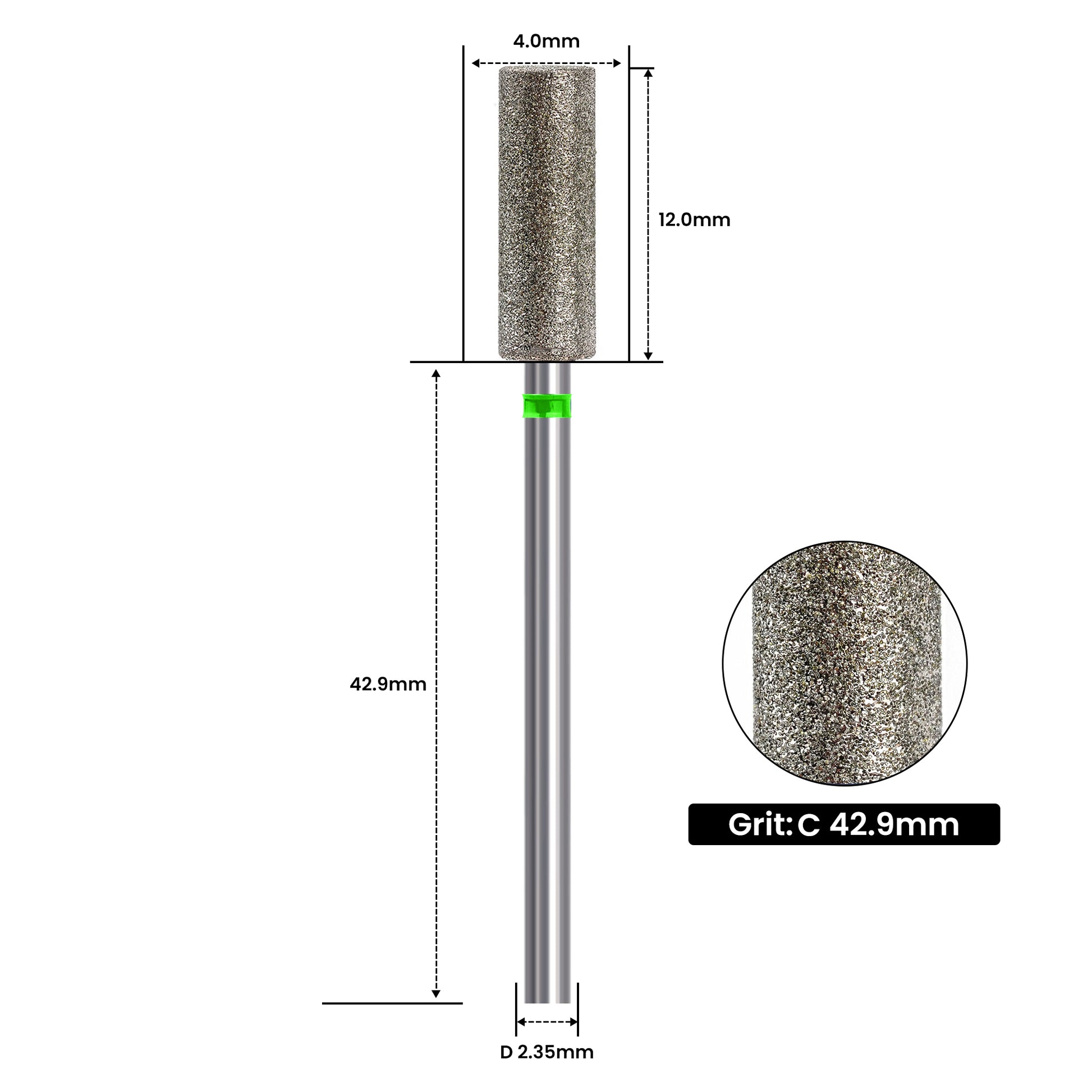 Karbid Nagelfräser Aufsatz Premium