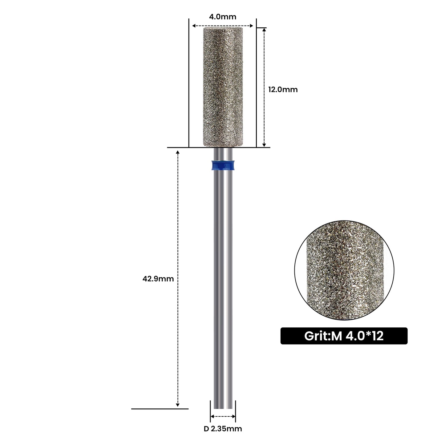 Karbid-Nagelfräser für Präzisionspflege