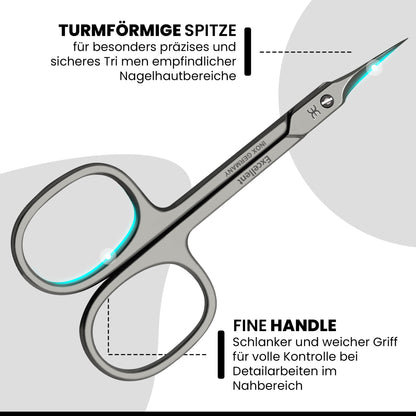 Hautschere - turmspitze Schneide