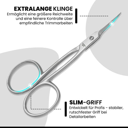 Hautschere extra lang & superspitz