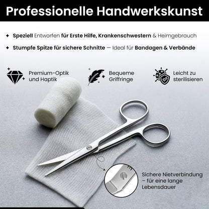 Verbandschere abgestumpft