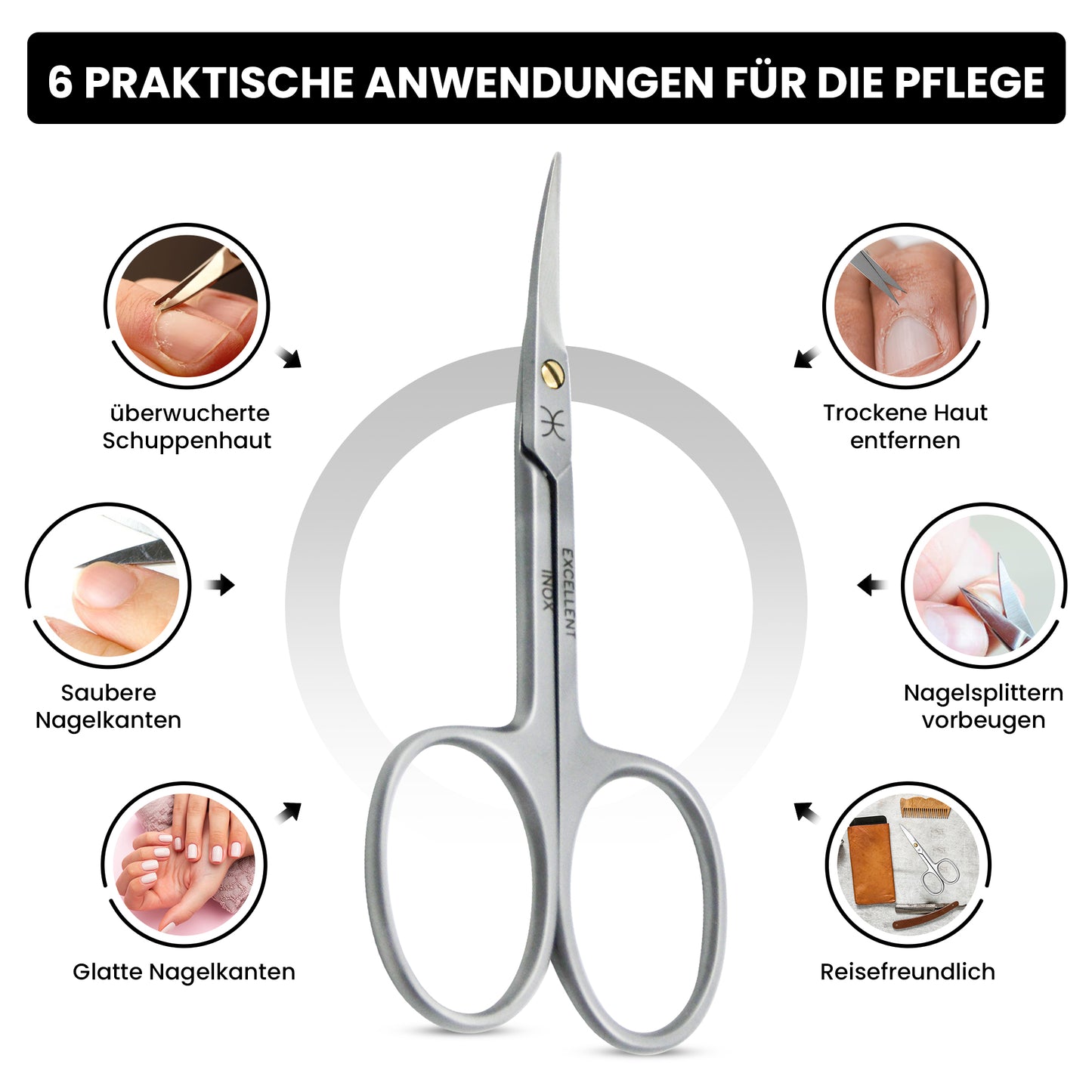 Excellent Hautschere - Kindernagelschere - abgestumpft