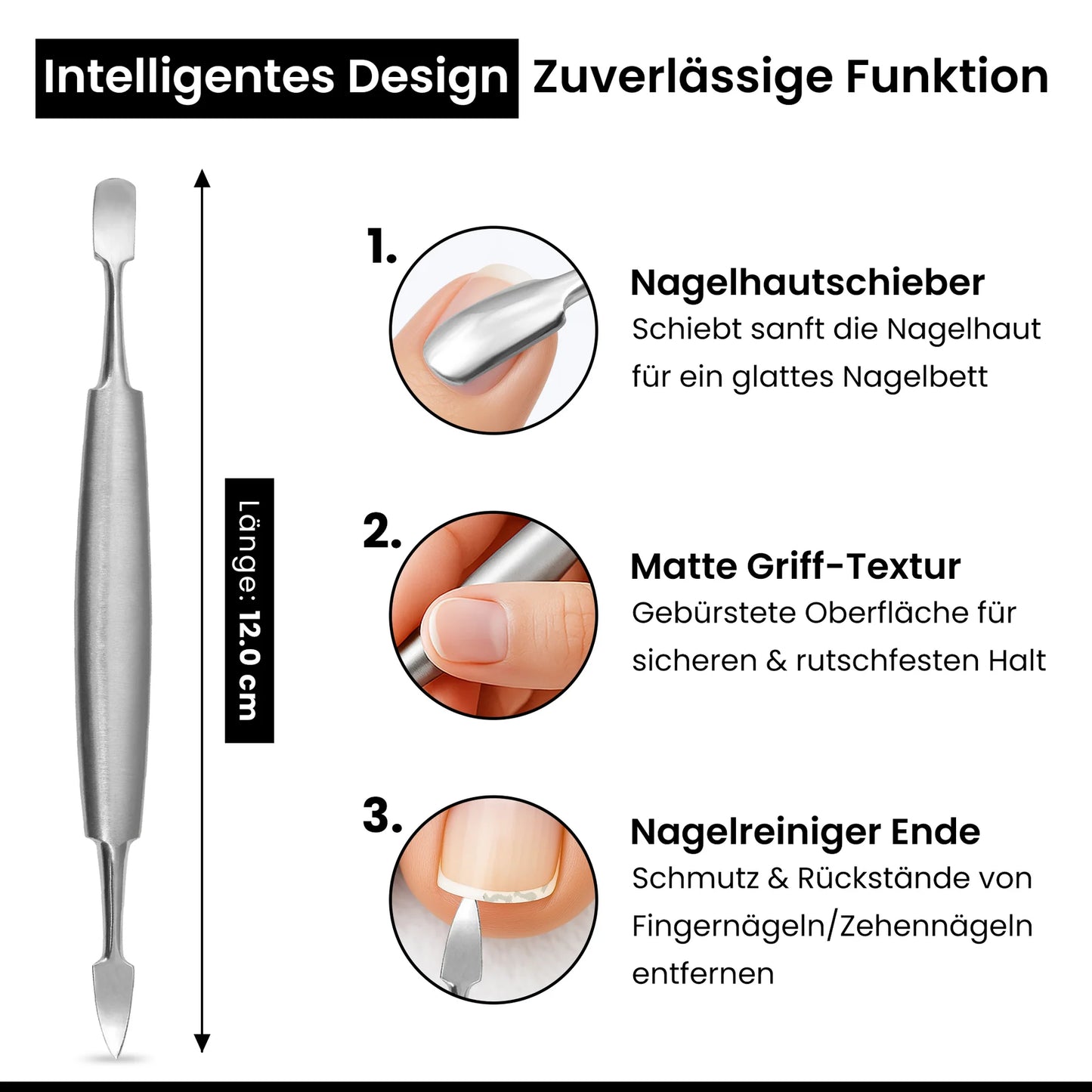 Nagelhautschieber & Nagelreiniger