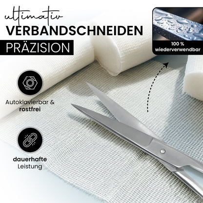 Verbandsschere Schneide spitz