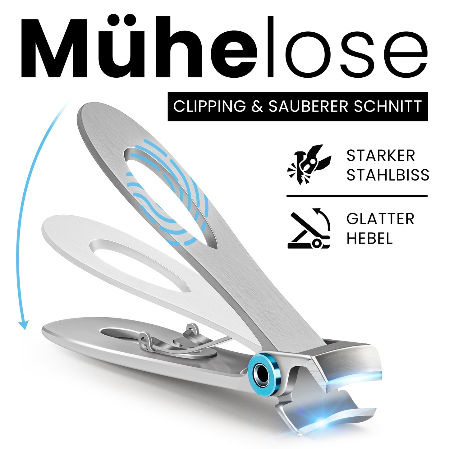 Nagelknipser für dicke Nägel