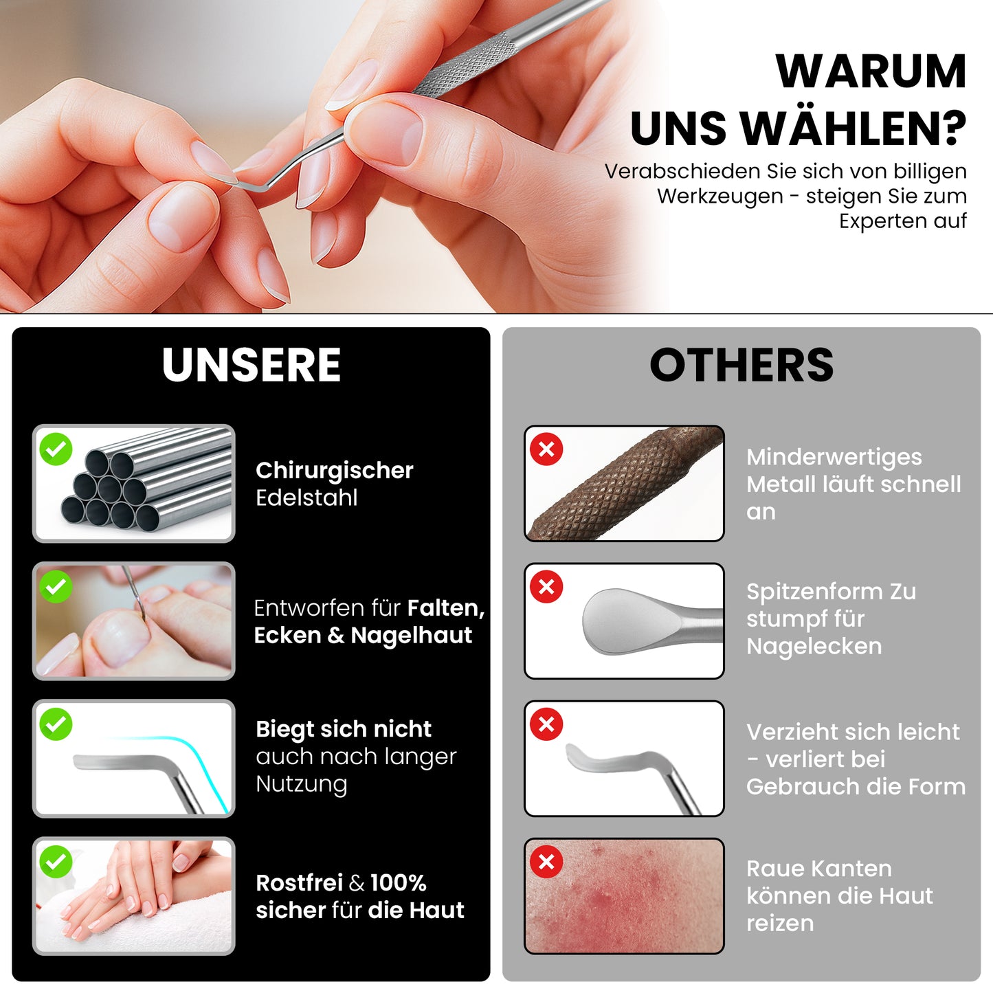 Eckenheber beidseitig