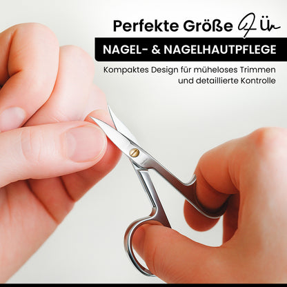 Nagelschere & Hautschere Kombischere gebogen